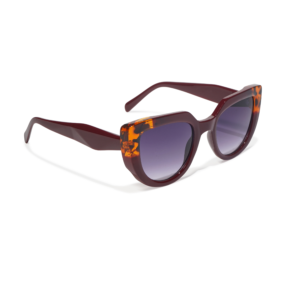 IMG_5395 WOMEN'S CAT EYE WINE CHERRY SUNGLASSES